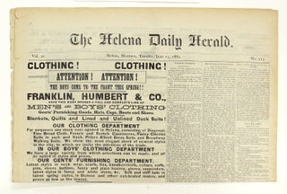 Item #59120 The Helena Daily Herald. Vol. 30. No. 113