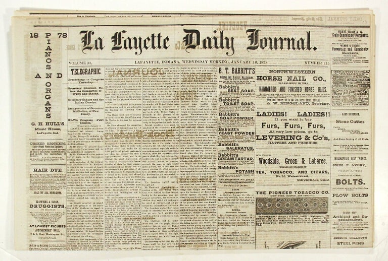 Item #59124 La Fayette Daily Journal. Volume 31. Number 115