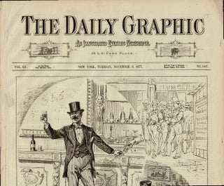 Item #59196 The Daily Graphic. An Illustrated Evening Newspaper. Vol. XV. No. 1447