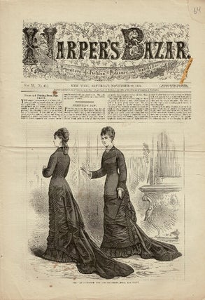 Item #59205 Harper's Bazar. A Repository of Fashion, Pleasure, and Instruction. Vol. XI. No. 47
