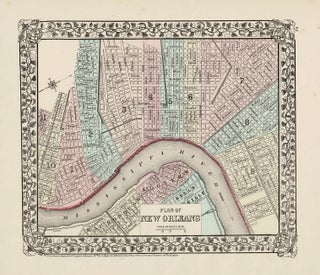 Item #59223 Plan of New Orleans. S. Augustus Mitchell