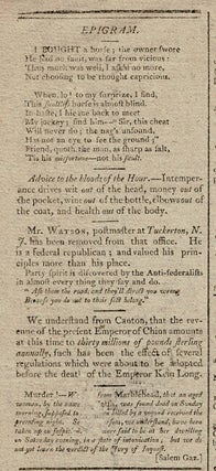 New England Palladium. No. 19, of Volume XXI