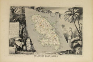 Item #59271 Colonies Françaises Martinique Amérique du Sud. Victor Levasseur