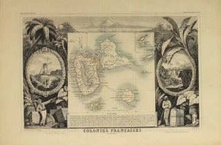 Item #59272 Colonies Françaises [Guadeloupe] Amérique du Sud. Victor Levasseur