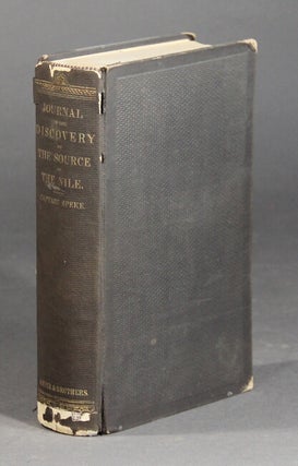 Item #59375 Journal of the discovery of the source of the Nile. John Hanning Speke
