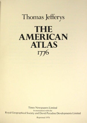 The American atlas 1776