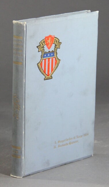 Item #59782 Sangerfaerden til Norge 1914 udgivet af det Norske Sangerforbund i Amerika. Th. F. Hamann.