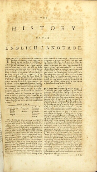 A dictionary of the English language: in which the words are