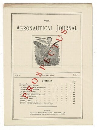 Item #60092 The aeronautical journal