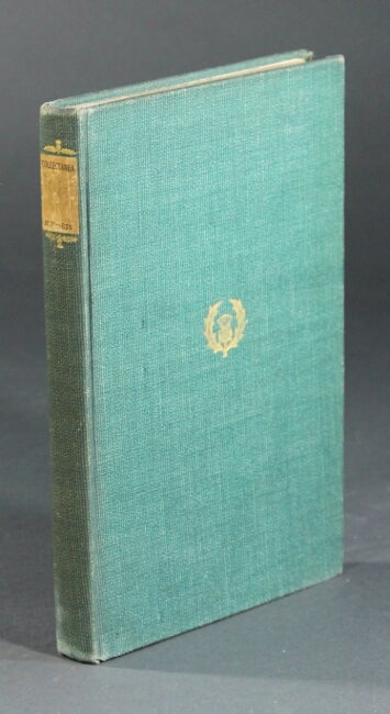 Item #6016 Collectanea Thomas Carlyle 1821-1855. Edited by Samuel Arthur Jones. Thomas Carlyle.