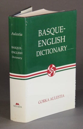 Item #60204 Basque-English dictionary. Gorka Aulestia