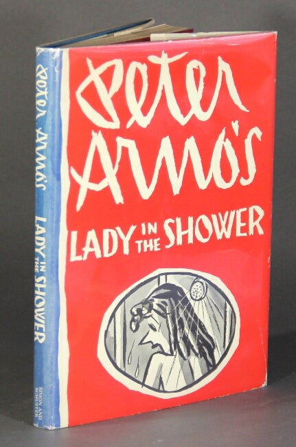 Item #60287 Lady in the shower. Peter Arno.