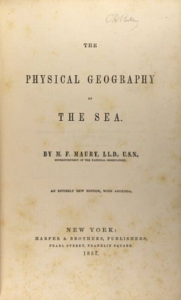 The physical geography of the sea ... An entirely new edition, with addenda