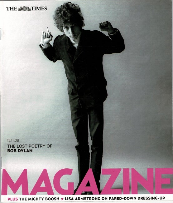 Item #60512 A fan's gathering of approximately 143 magazines with articles about, and/or pictures of Bob Dylan. Bob Dylan.