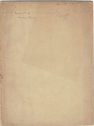 Brief of title to the Mantua farm, situate in Blockley Township in the country of Philadelphia: containing 227 acres, 77 perches. Late belonging to the Hon. Richard Peters, dec'd. And made up of the several tracts of parcels of land marked respectively...