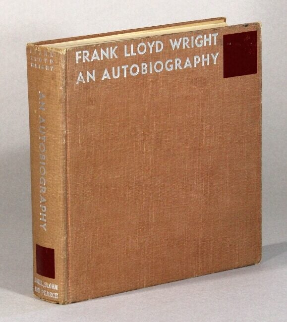 An autobiography | Frank Lloyd Wright