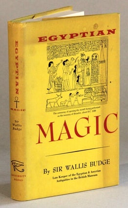 Item #60782 Egyptian magic. Wallis Budge