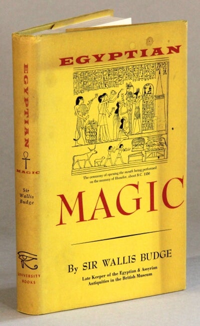 Item #60782 Egyptian magic. Wallis Budge.