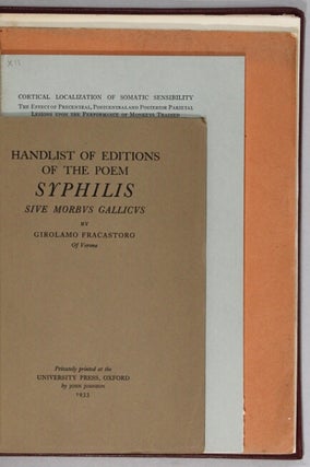 Collected papers 1920-[1957] (cover titles]