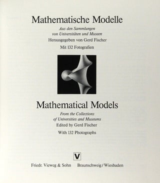 Mathematical models. From the collections of universities and museums 1786 - 1986