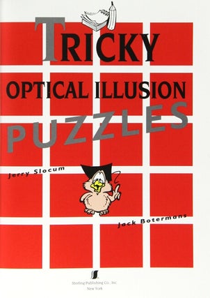 Tricky optical illusion puzzles