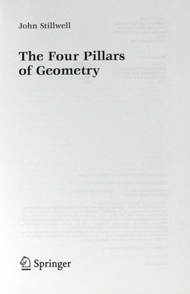 The four pillars of geometry