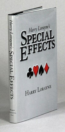 Item #61407 Harry Lorayne's special effects ... Photographs by Robin Chantawan. Harry Lorayne