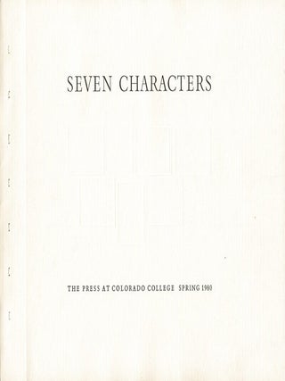 Item #61473 Seven characters. Beth Collison, Joan Stone, David Mason, Walter H. Howerton Jr.,...