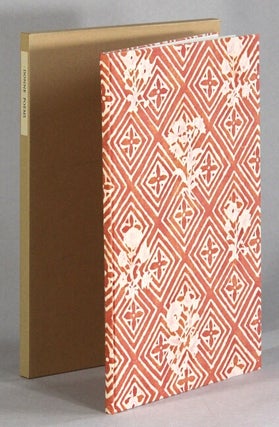 Item #61487 Six poems from the songs and sonnets ... printed to celebrate the joyful marriage of...