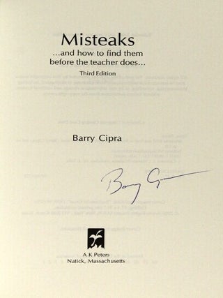 Misteaks... and how to find them before the teacher does...