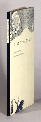 Item #61634 Blank country ... with a lithograph by Madel Greger. Debora Greger