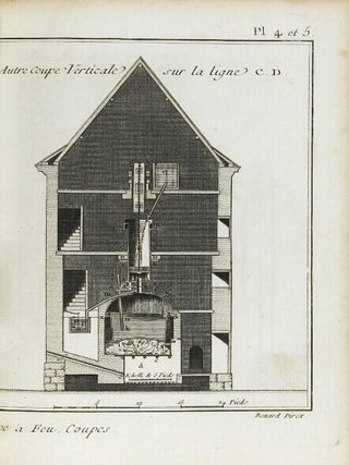 Recueil de planches, pour la nouvelle edition du dictionnaire raisonné des sciences, des arts et des métiers, avec leur explication. Tome premier