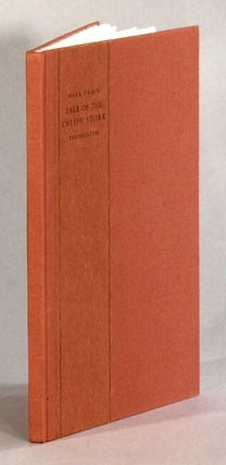 Item #61674 Tale of the Caliph Stork. Mark Twain, translator. Illustrated by Eleanor Simmons....
