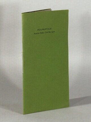 Item #61887 Doubletalk. Anselm Hollo, Ted Berrigan