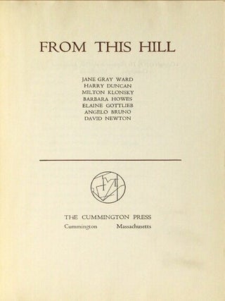From this hill