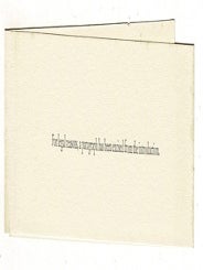 Kenny's. Twenty poems for a lost tavern. Foreword by William Murray