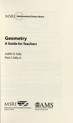 Geometry. A Guide for teachers