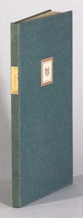 Item #62070 The Story of Frederic W. Goudy. Peter Beilenson