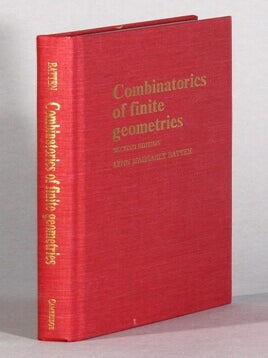 Item #62115 Combinatorics of finite geometries. Lynn Margaret Batten