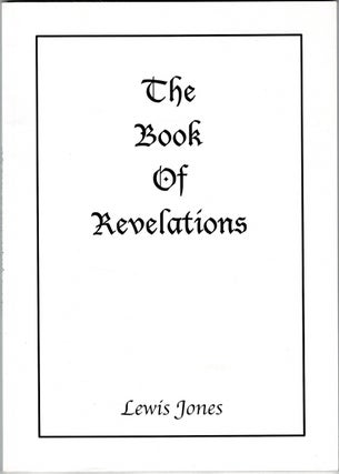 The book of revelations. Lewis Jones.