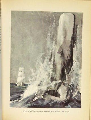 Moby Dick o la balena. Illustrazioni di [Giorgio] De Gaspari