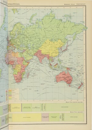 World missionary atlas. Containing a directory of missionary societies, classified summaries of statistics, maps showing the location of mission stations throughout the world, a descriptive account of the principal mission lands, and comprehensive indices ... Maps by John Bartholomew