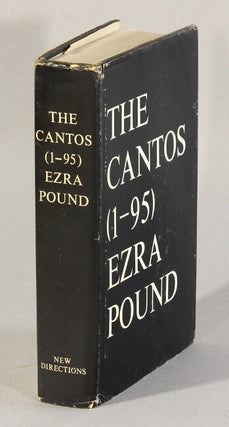Item #62863 The cantos (1-95). Ezra Pound