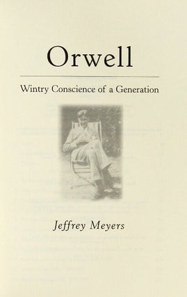 Orwell. Wintry conscience of a generation