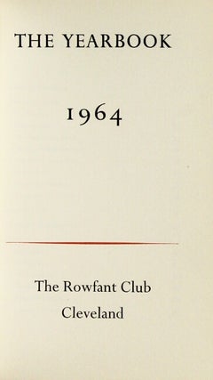 Rowfant Club yearbook 1964