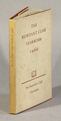 Item #62875 Rowfant Club yearbook 1966