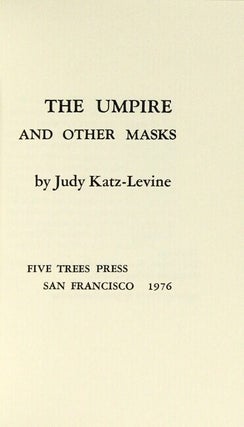 The umpire and other masks