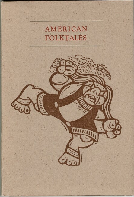 Item #62994 American folktales ... Linocuts by Ralph Creasman. John Harris.