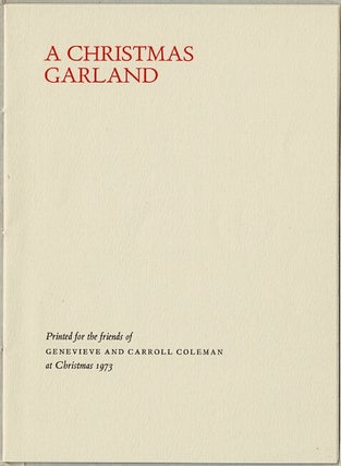 A Christmas garland