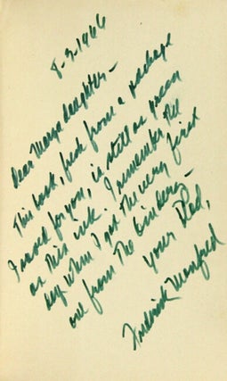 A collection of his novels, the property of his daughter, Marya. Most inscribed